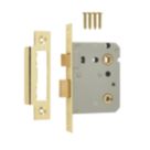 ERA  Brass Bathroom Lock 76mm Case - 56mm Backset