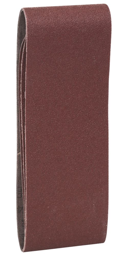 Bosch X440 60 Grit MultiMaterial Sanding Belts 457mm x 75mm 3 Pack