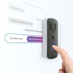 Swann Evo Wireless Smart Video Doorbell Grey