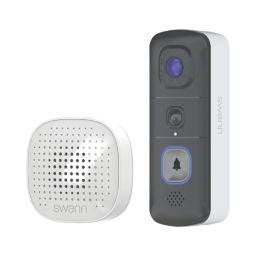 Swann Evo Wireless Smart Video Doorbell Grey