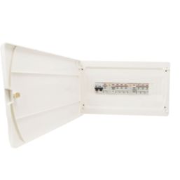 Garo G118B-7A 18-Module 7-Way Populated  Dual RCD Consumer Unit