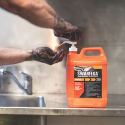 Swarfega Orange Hand Cleaner Pump Pack 5Ltr 4 Pack