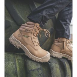 Apache Outback Size 12  Stone Water-Resistant  Safety Boots