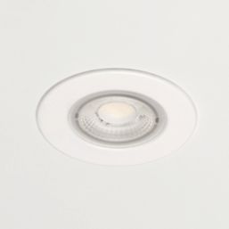 Robus Ultimum Express Flat Fixed  Fire Rated LED Downlight White 4/5.8W 540/750lm