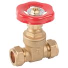 Midbrass Gate Valve 1/2"