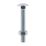Timco Carriage Bolts Carbon Steel Zinc-Plated M8 x 60mm 100 Pack