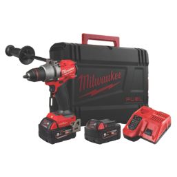 Milwaukee M18ONEPD3-502X 18V 2 x 5.0Ah Li-Ion RedLithium Brushless Cordless ONE-KEY Combi Drill