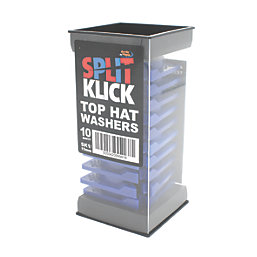 Split Klick Top Hat Washers 50mm 10 Pack