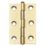 Brass Effect  Loose Pin Butt Hinges 76mm x 29mm 2 Pack