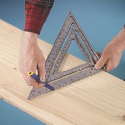 Swanson Tools  Rafter Square 7" / 12" (178mm / 305mm) 2 Piece Set