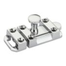 Smith & Locke Flat Door Bolt Polished Chrome 40mm