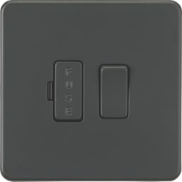 Knightsbridge  13A Switched Fused Spur  Anthracite