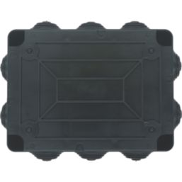 Vimark 10-Entry Rectangular Junction Box with Knockouts 118mm x 76mm x 158mm
