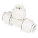 JG Speedfit  Plastic Push-Fit Equal Tees 22mm 5 Pack