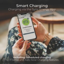 Masterplug  1 Port 7.4kW  Mode 3 Type 2 Socket Smart Electric Vehicle Charger White