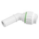 Flomasta  Plastic Push-Fit Equal 135° Spigot Elbow 22mm