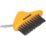Roughneck  Plastic Deck Wire Brush 4"