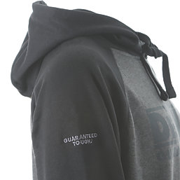 DeWalt Stratford Hooded Sweatshirt Black / Grey XX Large 48-50" Chest