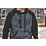 DeWalt Stratford Hooded Sweatshirt Black / Grey XX Large 48-50" Chest