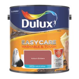 Dulux EasyCare Washable & Tough 2.5Ltr Auburn Embers Matt Emulsion  Paint