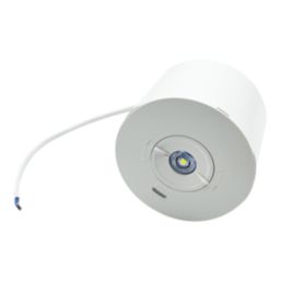 Lexco  Fixed  Recessed Non-Maintained Emergency LED Downlight White 1.6W 300lm 104mm