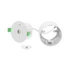 Lexco  Fixed  Recessed Non-Maintained Emergency LED Downlight White 1.6W 300lm 104mm
