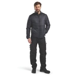 Blaklader   Hybrid Jacket Black/Dark Grey Large 41" Chest