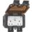 Knightsbridge  IP66 13A 2-Gang DP Weatherproof Outdoor Switched Passive RCD Socket