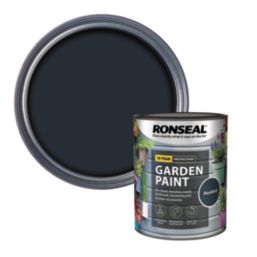 Ronseal 750ml Blackbird Matt Garden Paint
