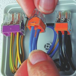 Wago 773-106 24A 6-Way Push-Wire Connectors 50 Pack