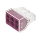 Wago 773-106 24A 6-Way Push-Wire Connectors 50 Pack