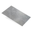 Essentials Smooth Protective Door Plate Galvanised Steel 250mm x 500mm x 1mm