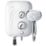 Mira Elite SE White/Chrome 9.8kW  Silent Pumped Electric Shower