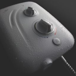 Mira Elite SE White/Chrome 9.8kW  Silent Pumped Electric Shower