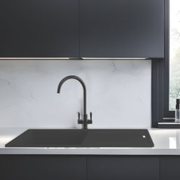 Franke Titan 1 Bowl Composite Kitchen Sink Graphite Reversible 970mm x 500mm