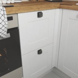 Essentials Pindur Square Cabinet Knob Antique Pewter 45mm 2 Pieces