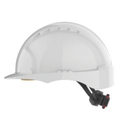 JSP EVO3 Unvented Safety Helmet White