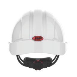 JSP EVO3 Unvented Safety Helmet White