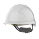 JSP EVO3 Unvented Safety Helmet White