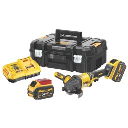 DEWALT DCG418T2-GB 54V 2 x 6.0Ah Li-Ion XR FlexVolt 5" Brushless Cordless Angle Grinder