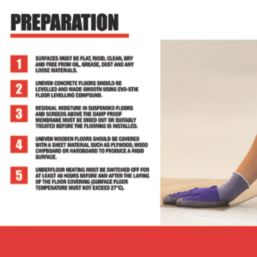 Evo-Stik  Ready-to-Use Flooring Adhesive 1Ltr