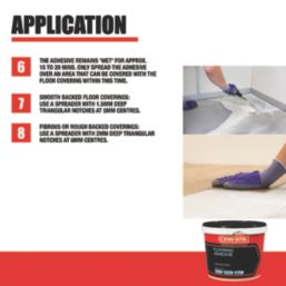 Evo-Stik  Ready-to-Use Flooring Adhesive 1Ltr