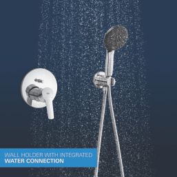 Grohe Start HP Rear-Fed Concealed Chrome  Shower System