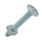 Easyfix  Bright Zinc-Plated  Roofing Bolts M8 x 40mm 10 Pack