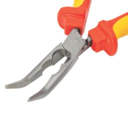 C.K RedLine VDE Bent Snipe Nose Pliers 8.4" (215mm)