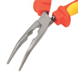 C.K RedLine VDE Bent Snipe Nose Pliers 8.4" (215mm)
