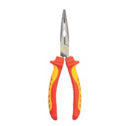 C.K RedLine VDE Bent Snipe Nose Pliers 8.4" (215mm)