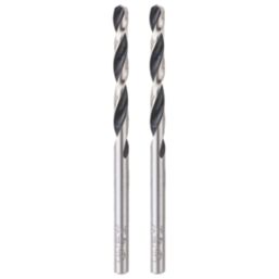 Bosch PointTeQ Straight Shank Metal Drill Bits 4mm x 75mm 2 Pack