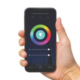 TCP  E27 A60 RGB & White LED Smart Light Bulb 9W 806lm