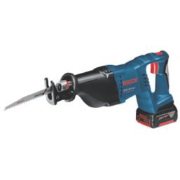 Bosch GSA 18 V-LI 18V 2 x 5.0Ah Li-Ion Coolpack  Cordless Reciprocating Saw